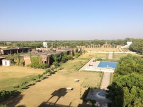 View of the Talabgaon Grounds from the Terrace View of the Talabgaon Grounds from the Terrace