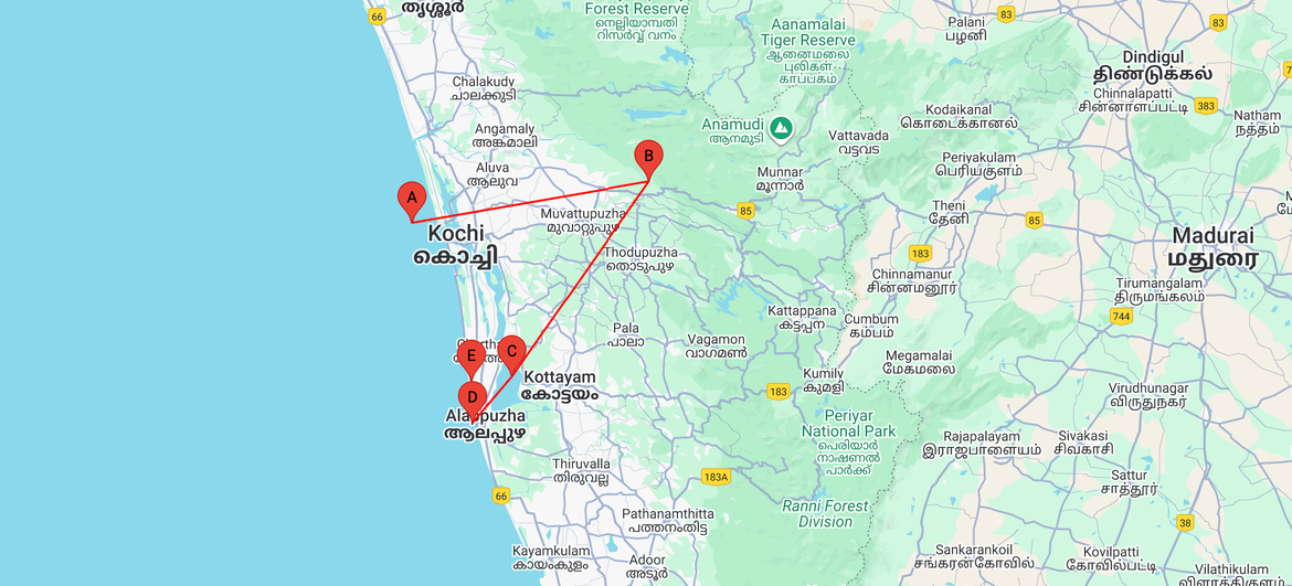 Family Ties in South India Map-1-1